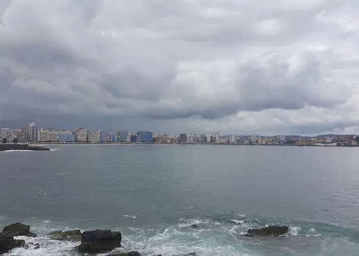 Piso De Lujo En 1 Linea De Playa Y Centro De Apartamento