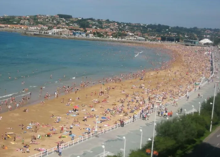 Piso De Lujo En 1 Linea De Playa Y Centro De Lägenhet *